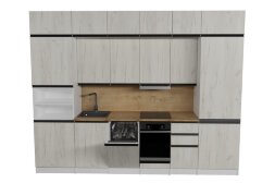 Кухонный гарнитур Амели люкс, 300 см 